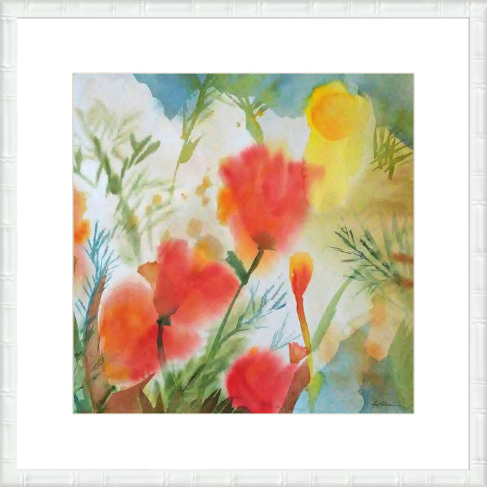 Orange Poppy Reverie Wall Art