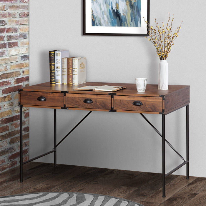 Brunei 3 Drawer Writing Desk