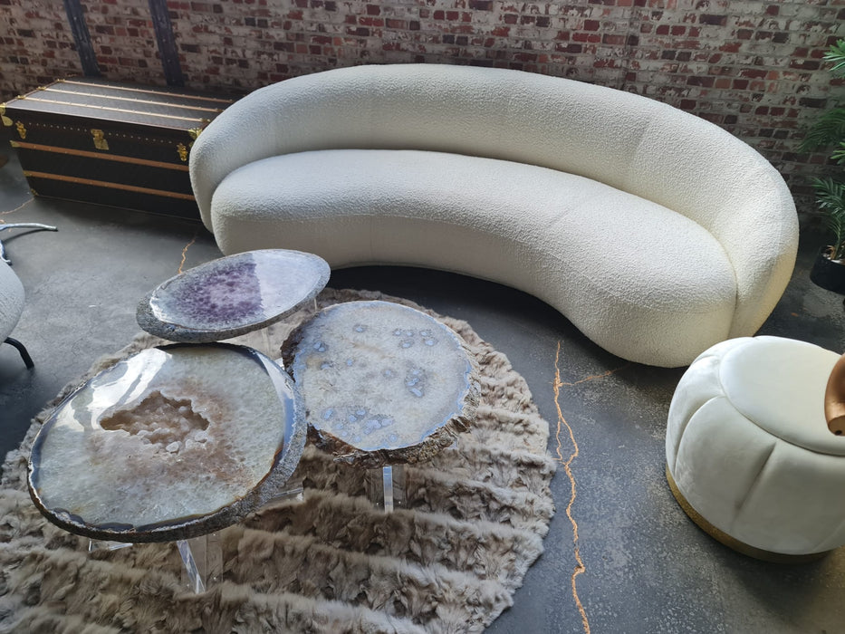 Pedra Semiprecious Stone Nesting Coffee Table