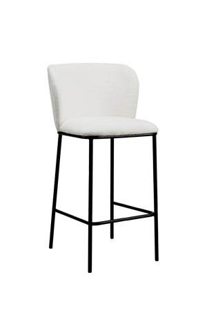 Polar Bar Stool White (Set of 2)