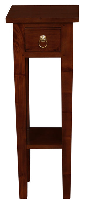 Tasmania 1 Drawer Plant Stand (Mahogany)