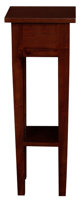 Tasmania 1 Drawer Plant Stand (Mahogany)