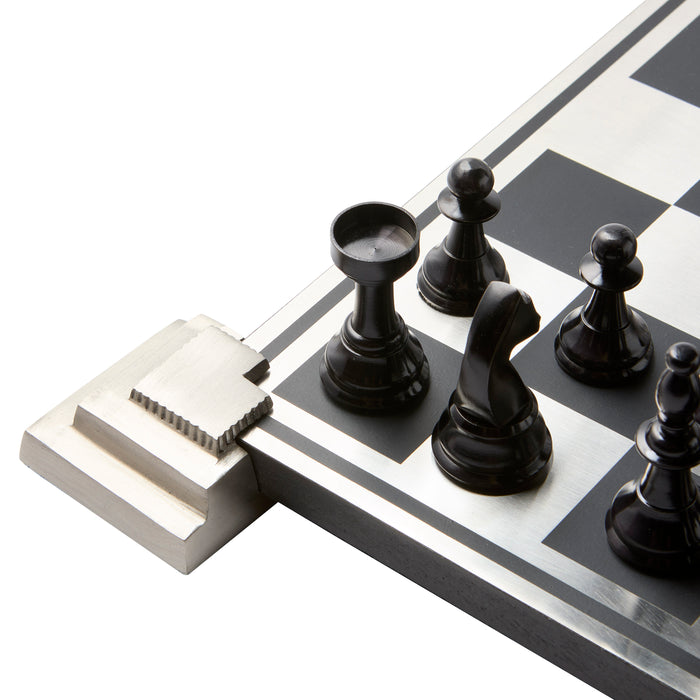 Moderna Chess Set - Brass