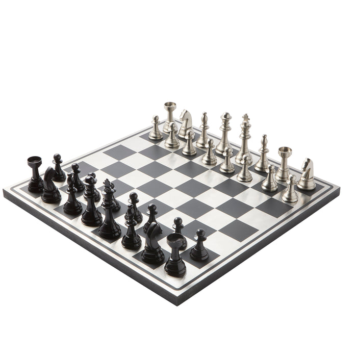 Moderna Chess Set - Brass