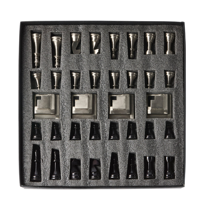Moderna Chess Set - Brass