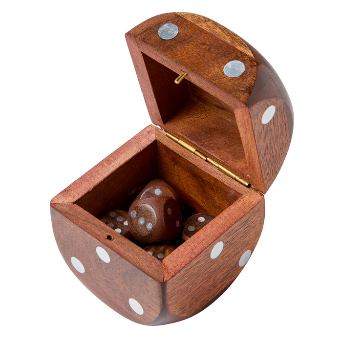 Dice Box, Silver
