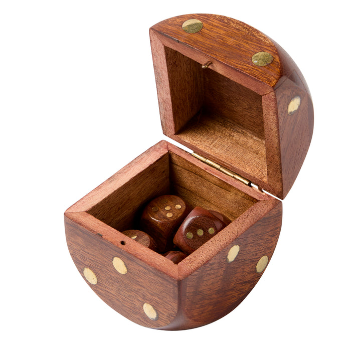 Dice Box, Brass