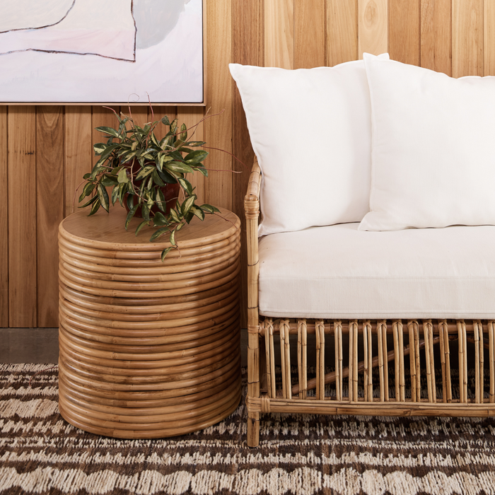 Palma Rattan Side Table