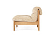 Parker Armchair - Natural on Natural Frame