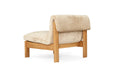 Parker Armchair - Natural on Natural Frame