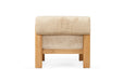 Parker Armchair - Natural on Natural Frame