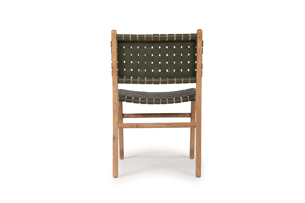 Altadena Side Chair - Woven - Olive