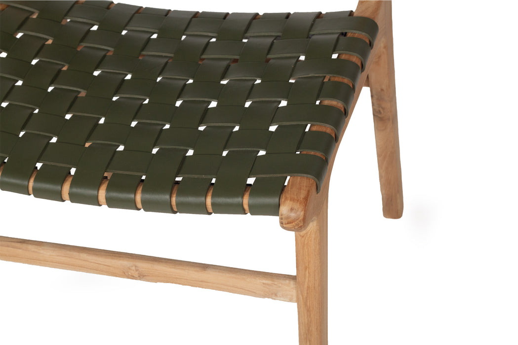 Altadena Side Chair - Woven - Olive