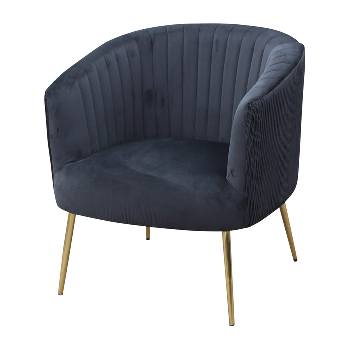 Perla Chair Black Velvet