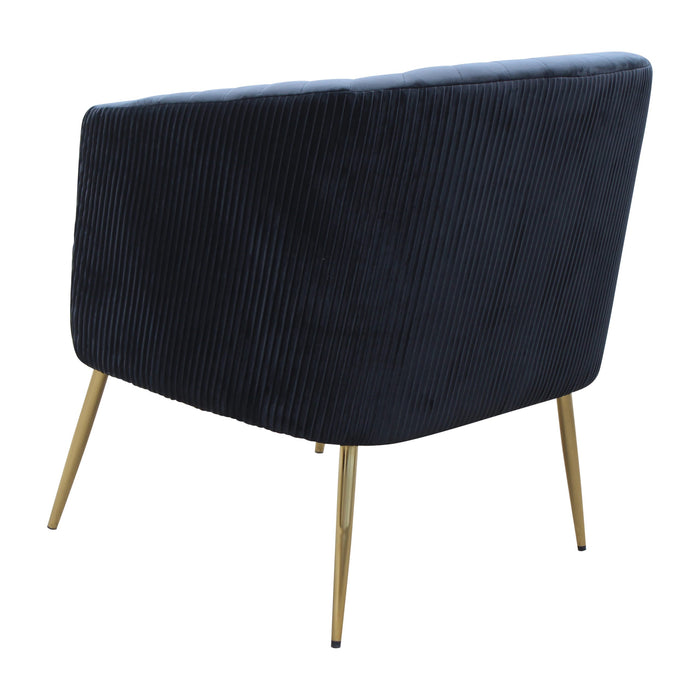 Perla Chair Black Velvet