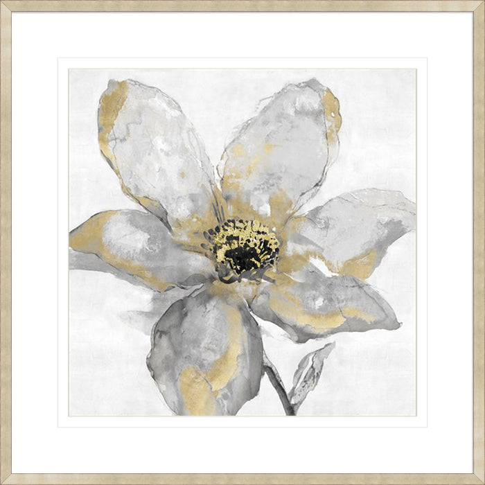 Petals and Gold Wall Art
