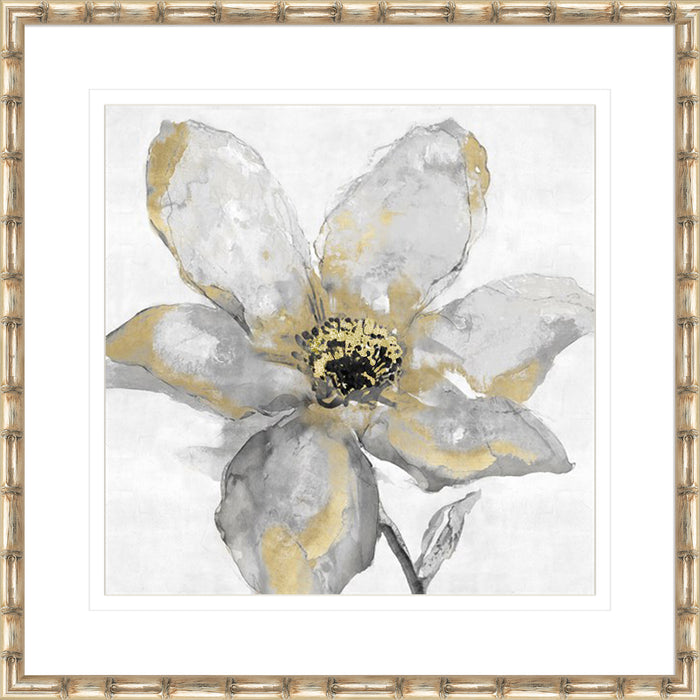 Petals and Gold Wall Art