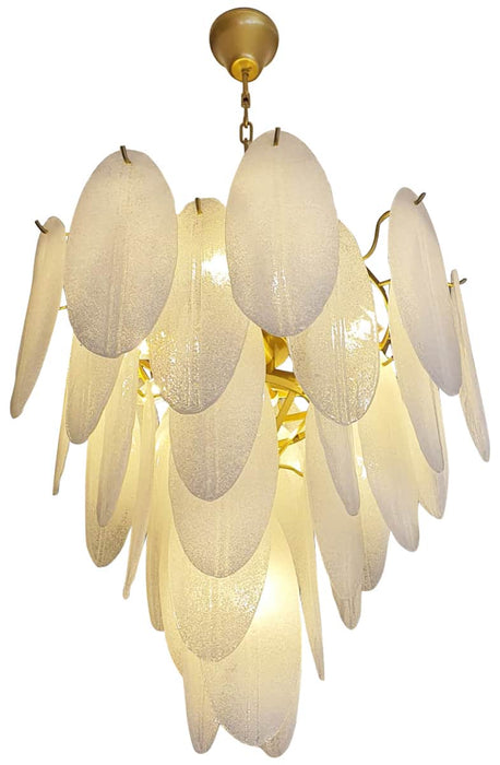 Alva Crystal And Gold Metal Chandelier