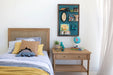 Hamilton Cane Bed - Single - Weathered Oak - Weathered Oak Single