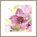 Pink Flower in the Snow Wall Art