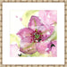 Pink Flower in the Snow Wall Art