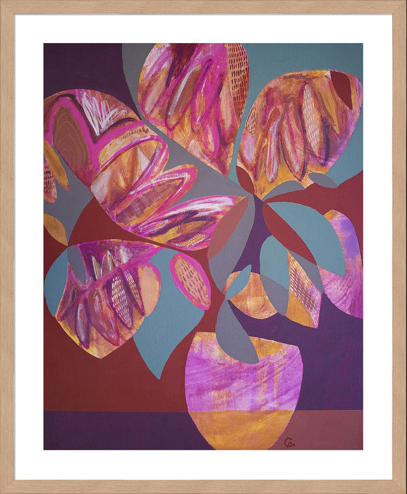 Pink Flowers Wall Art
