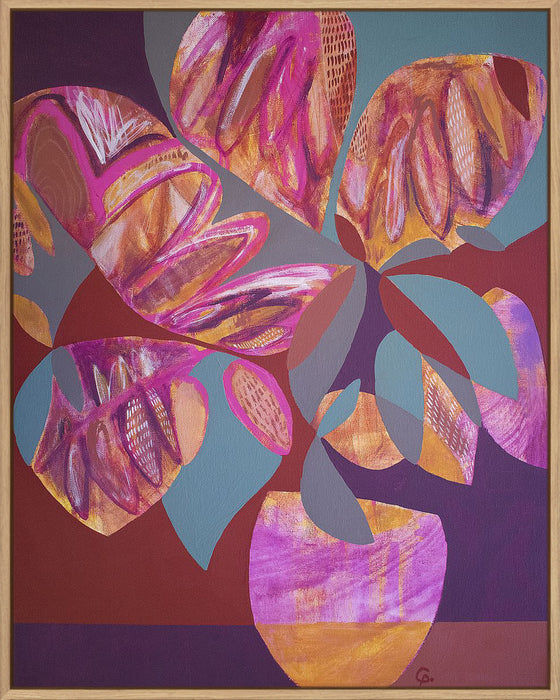 Pink Flowers Wall Art