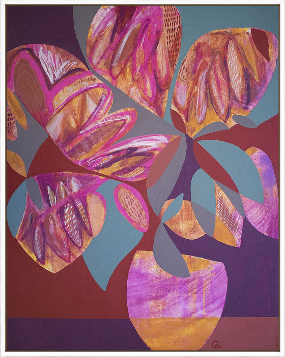 Pink Flowers Wall Art