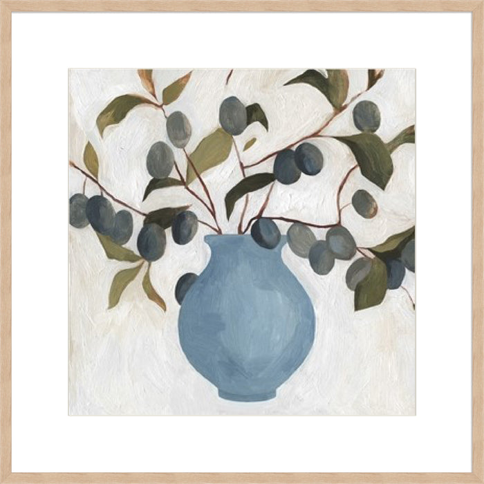 Plum Branch Arrangement II Wall Art