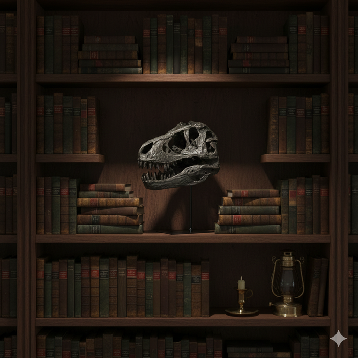 Dino Skull Sculpture - Resin