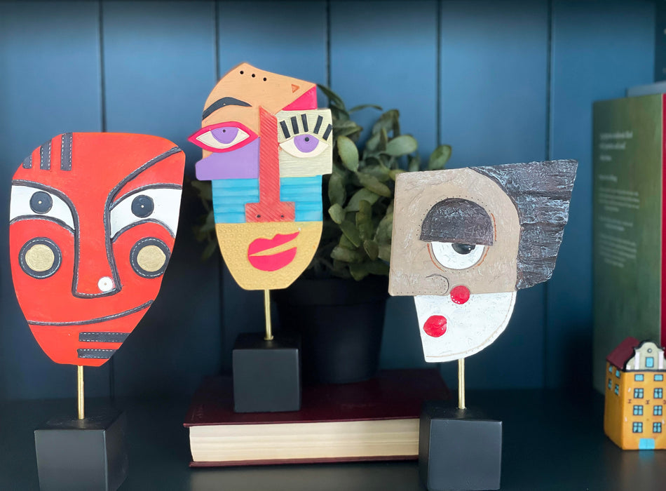 Pablo Mask #3 - Wood