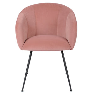 Rose Dining Chair Blush (Set of 2)