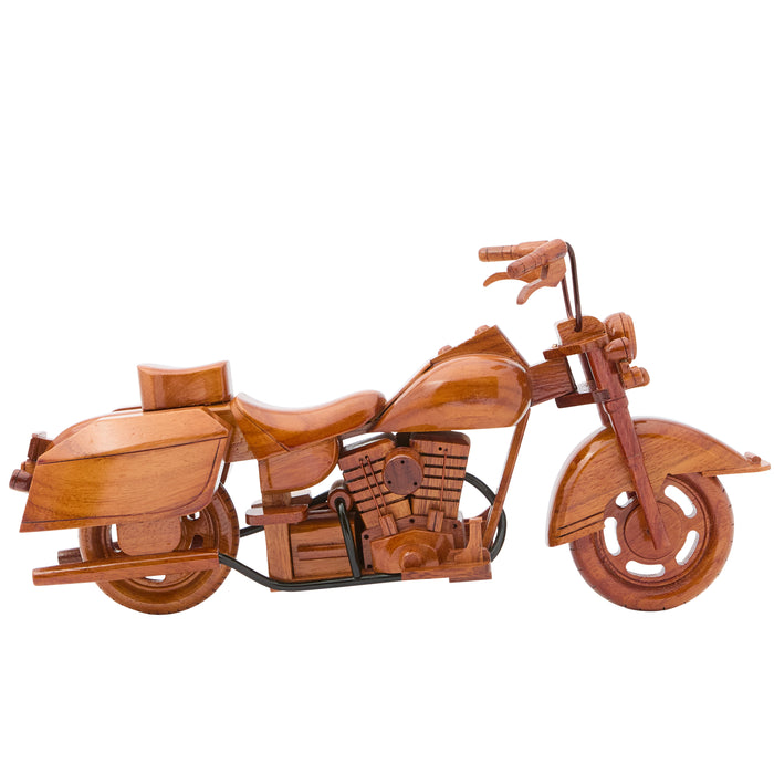Road King Motorcycle Model - Rosewood