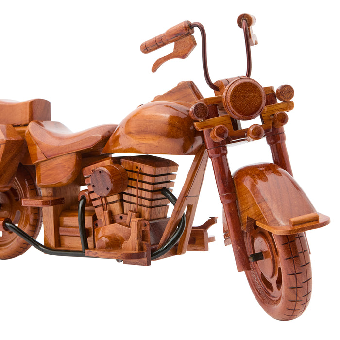 Road King Motorcycle Model - Rosewood
