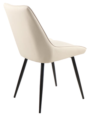 Ruben Dining Chair Ivory (Set of 2)