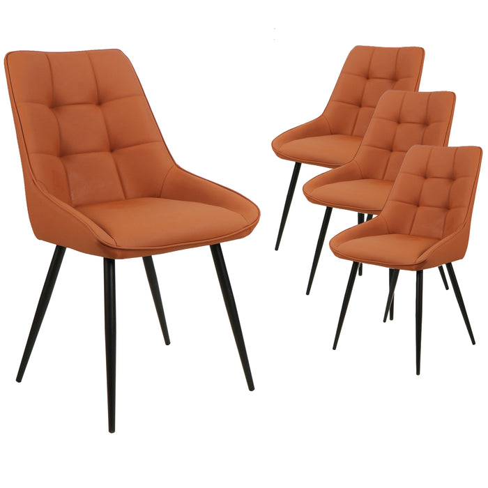 Ryan Dining Chair Tan (Set of 4)