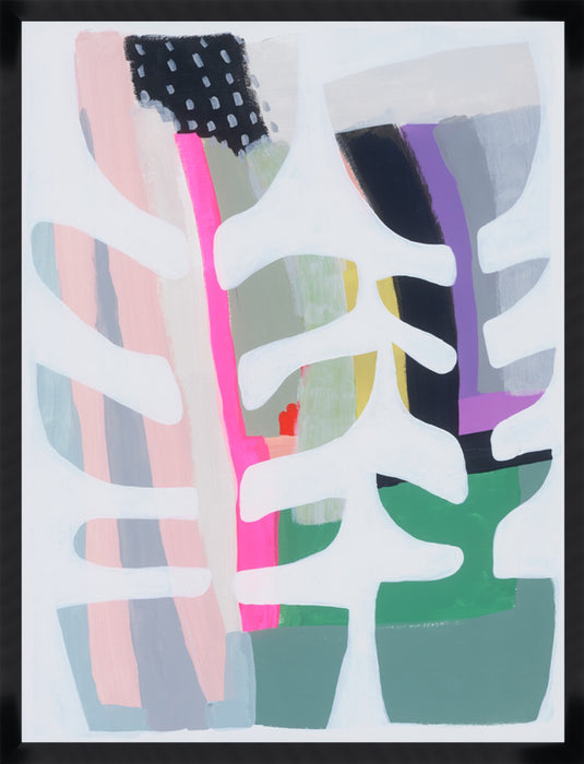 Rainbow Flowers II Wall Art