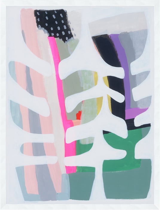 Rainbow Flowers II Wall Art