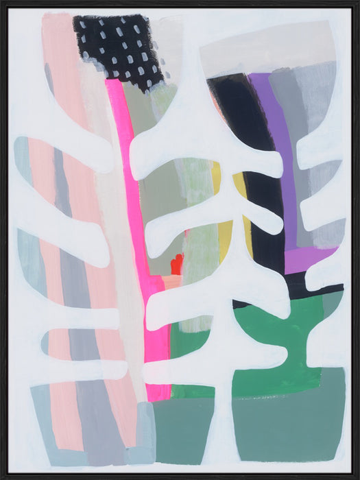 Rainbow Flowers II Wall Art