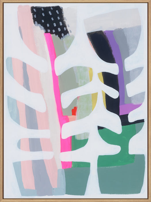 Rainbow Flowers II Wall Art