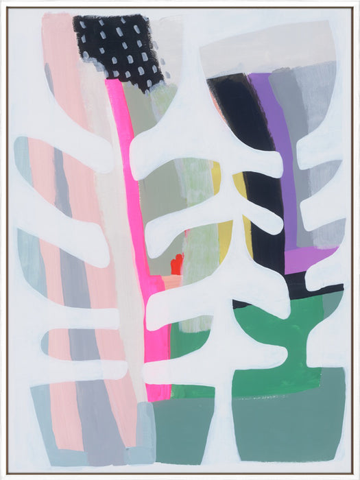 Rainbow Flowers II Wall Art