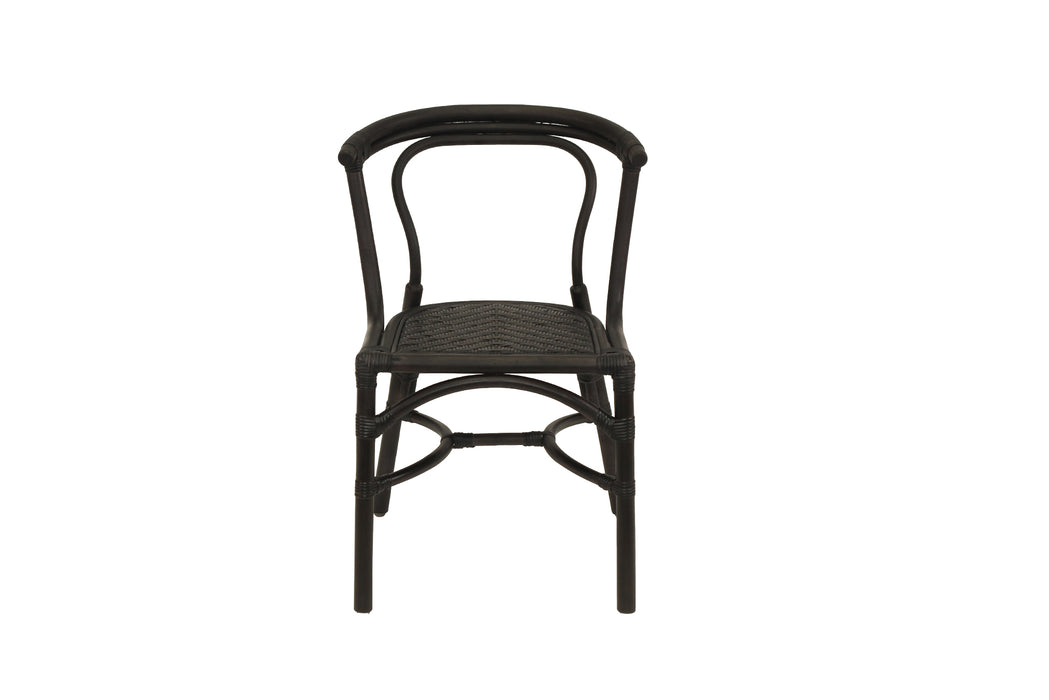 Reef Dining Chair - Black - Natural