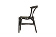 Reef Dining Chair - Black - Natural
