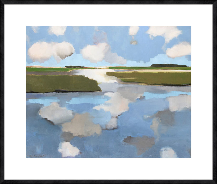 Reflected Clouds I Wall Art