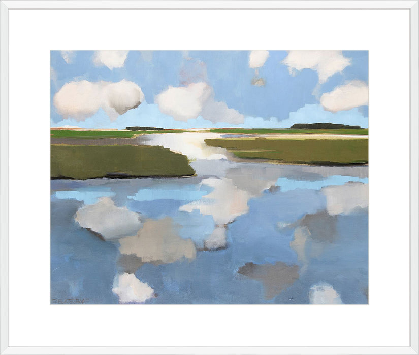 Reflected Clouds I Wall Art