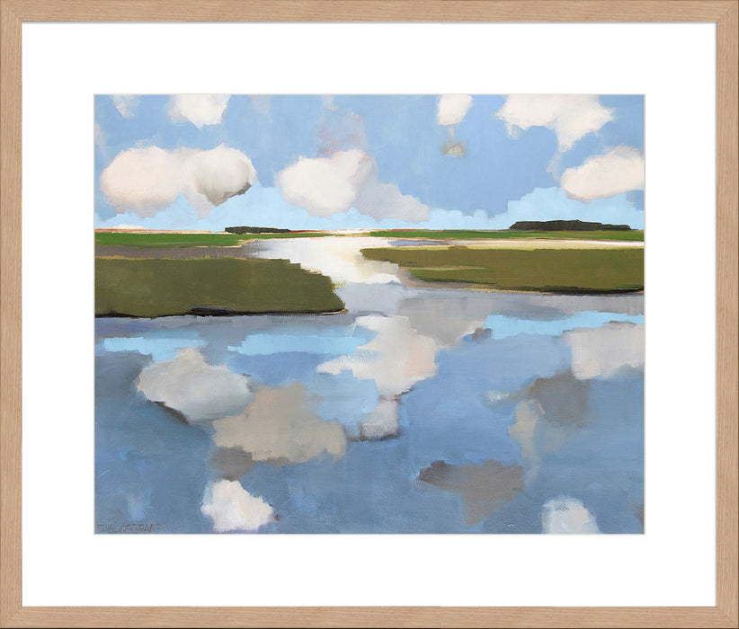 Reflected Clouds I Wall Art