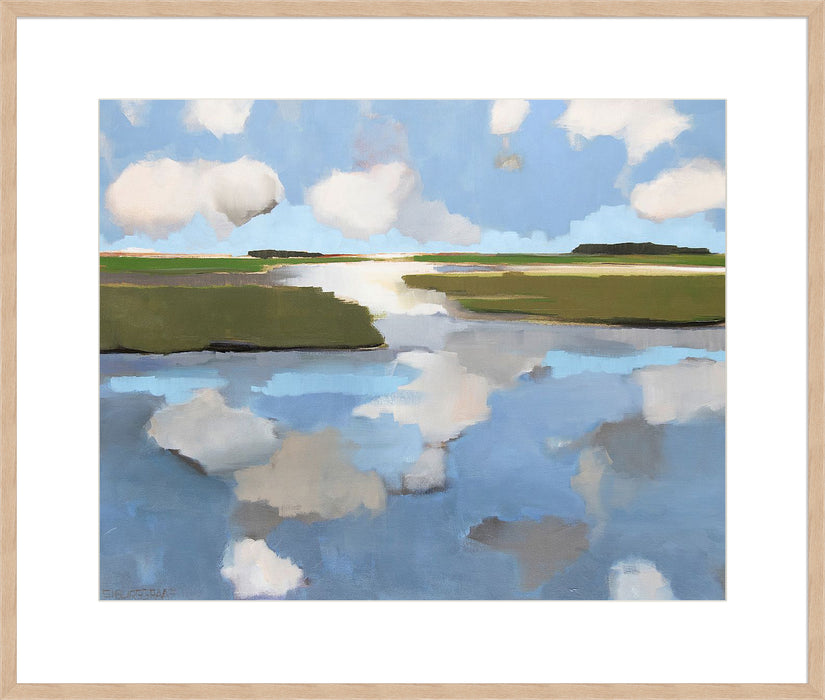 Reflected Clouds I Wall Art