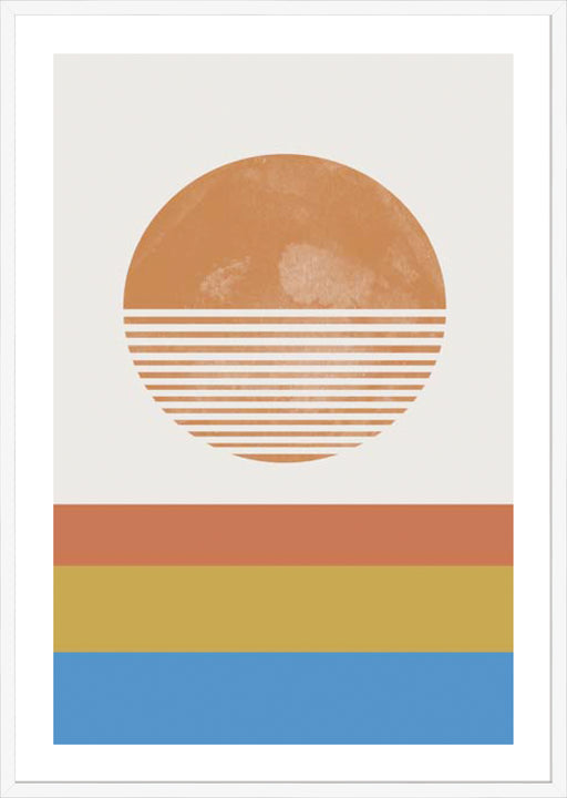 Retro Landscape Wall Art