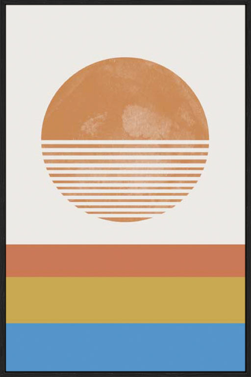 Retro Landscape Wall Art