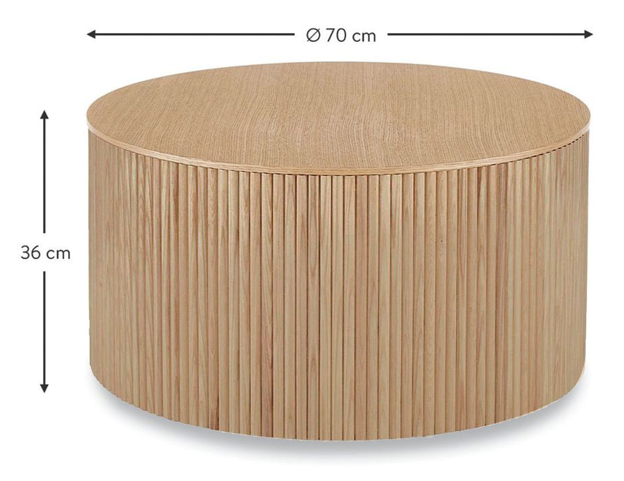 Ridge Coffee Table - Natural